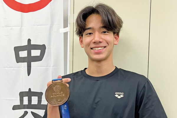 村佐達也選手 世界水泳で銅メダル200ｍ自由形で日本新記録!!